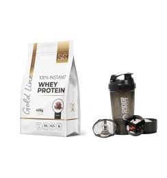 Набір “Energy Protein Pack” — Whey Protein 450 г (Шоколад) + Spider Bottle Shaker